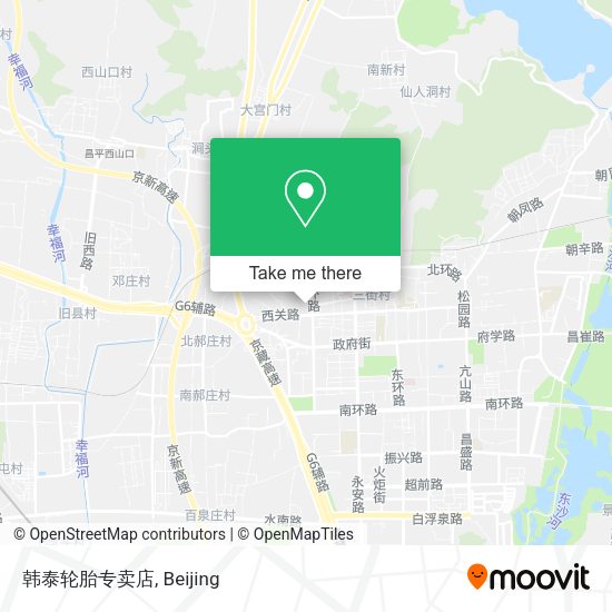 韩泰轮胎专卖店 map