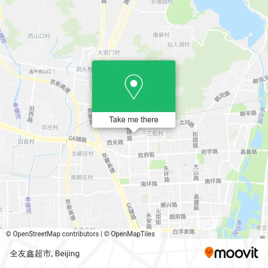 全友鑫超市 map