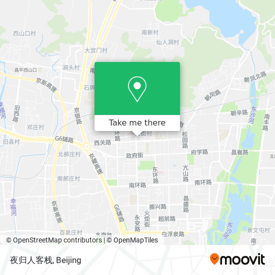 夜归人客栈 map