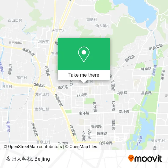 夜归人客栈 map