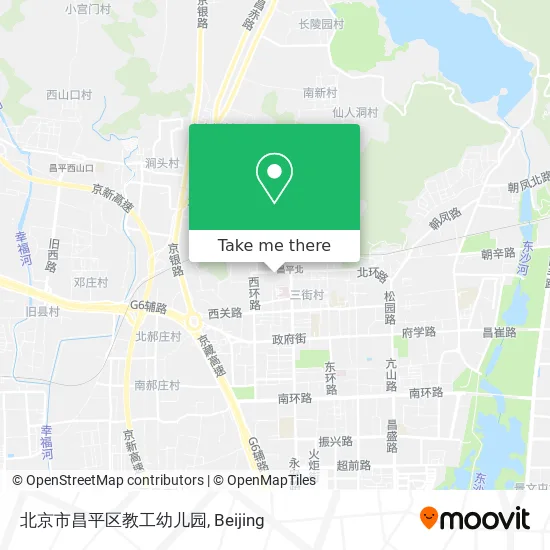 北京市昌平区教工幼儿园 map