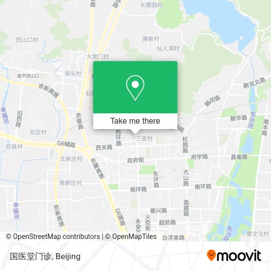 国医堂门诊 map
