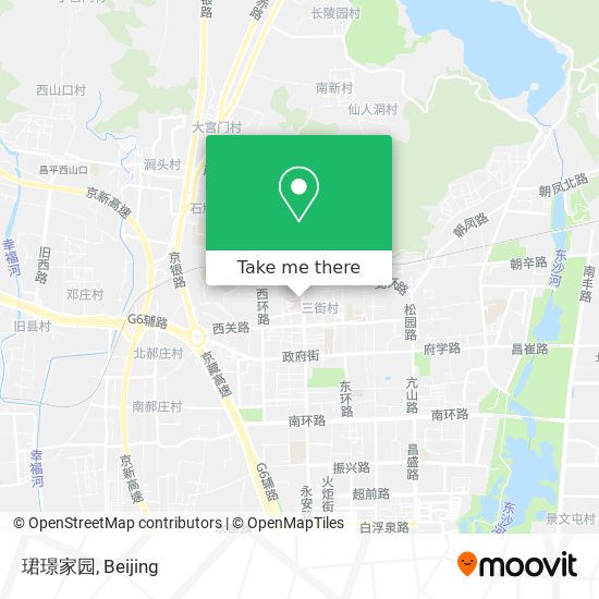 珺璟家园 map