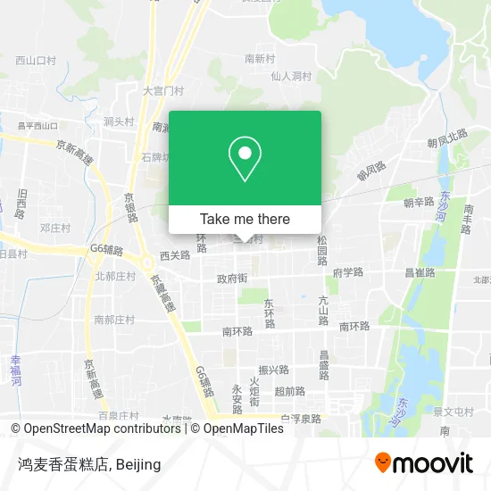 鸿麦香蛋糕店 map