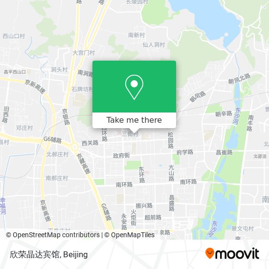 欣荣晶达宾馆 map