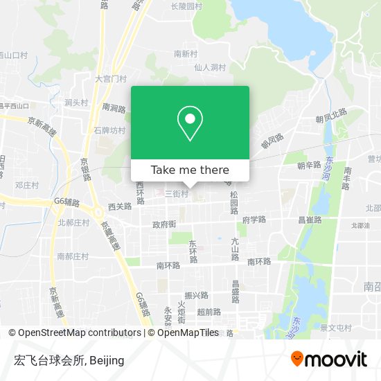 宏飞台球会所 map
