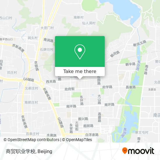 商贸职业学校 map