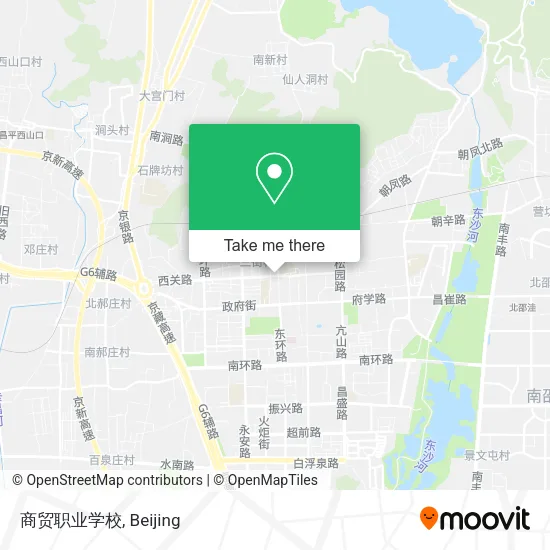 商贸职业学校 map