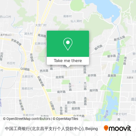 中国工商银行(北京昌平支行个人贷款中心) map