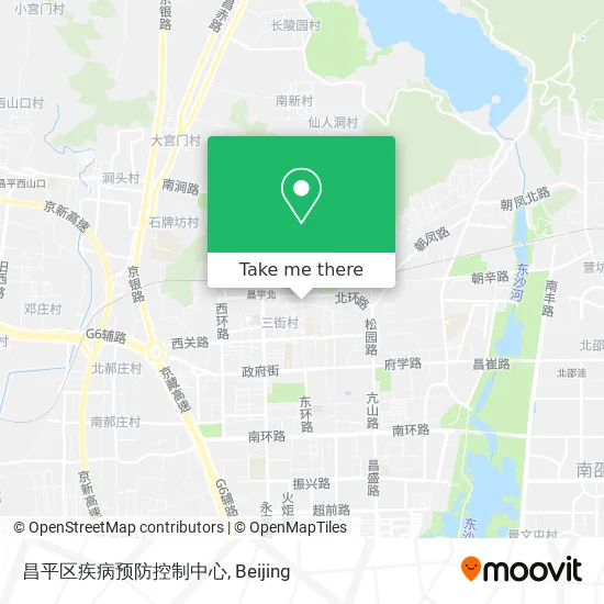 昌平区疾病预防控制中心 map
