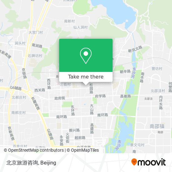 北京旅游咨询 map