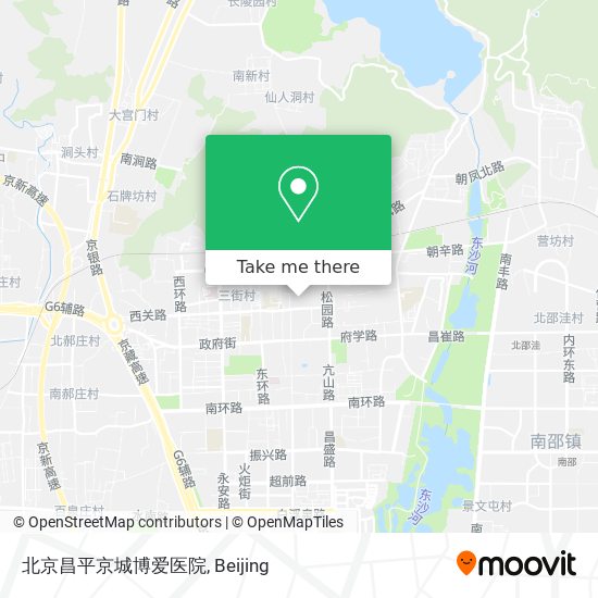 北京昌平京城博爱医院 map