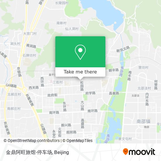 金鼎阿旺旅馆-停车场 map