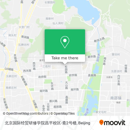 北京国际经贸研修学院昌平校区-斋2号楼 map