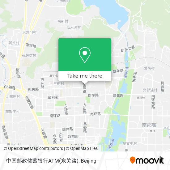 中国邮政储蓄银行ATM(东关路) map