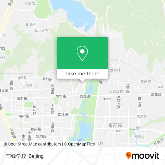 前锋学校 map