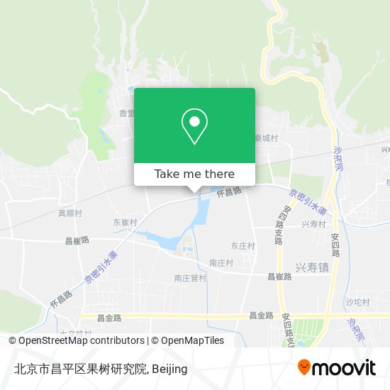 北京市昌平区果树研究院 map