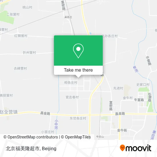 北京福美隆超市 map