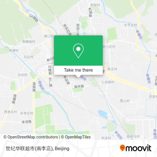 世纪华联超市(南李店) map