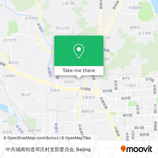 中共城南街道邓庄村支部委员会 map