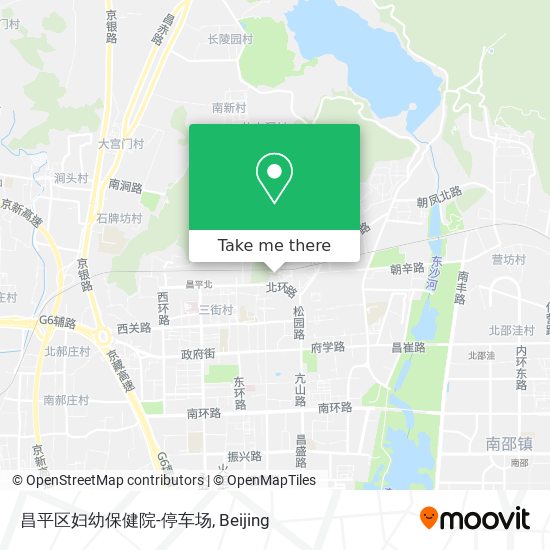 昌平区妇幼保健院-停车场 map