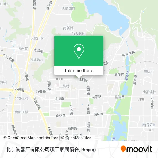 北京衡器厂有限公司职工家属宿舍 map