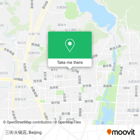 三街火锅店 map