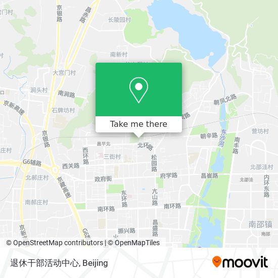 退休干部活动中心 map