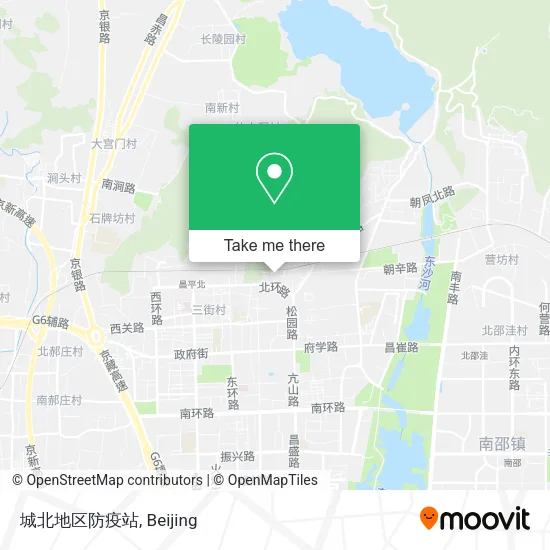 城北地区防疫站 map
