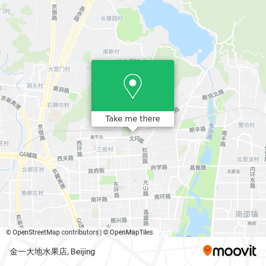 金一大地水果店 map