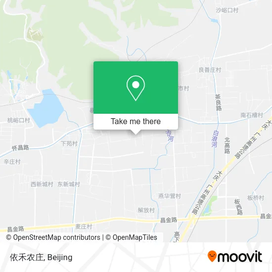 依禾农庄 map