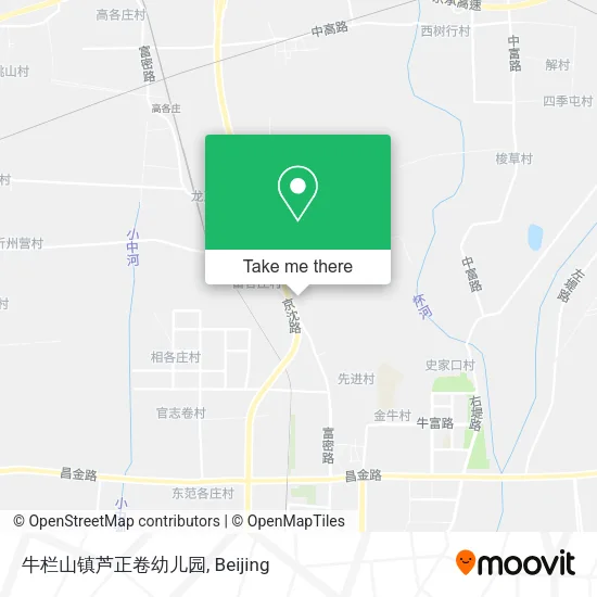 牛栏山镇芦正卷幼儿园 map