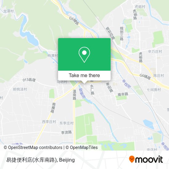 易捷便利店(水库南路) map
