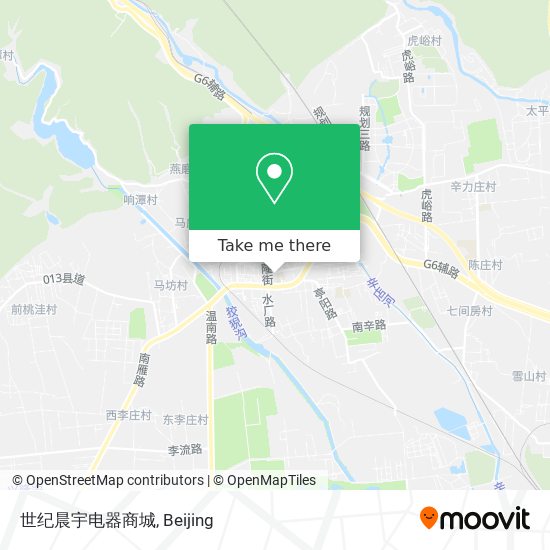 世纪晨宇电器商城 map