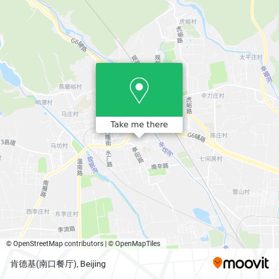 肯德基(南口餐厅) map