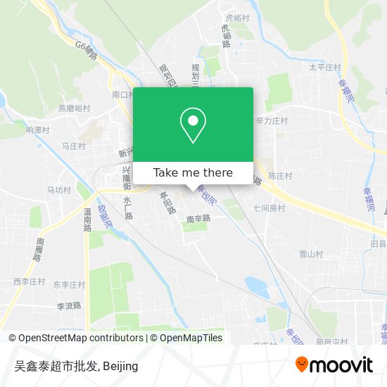 吴鑫泰超市批发 map