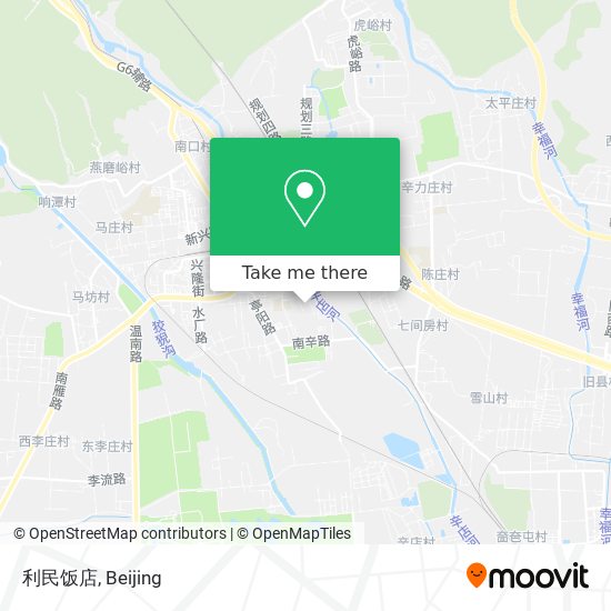 利民饭店 map
