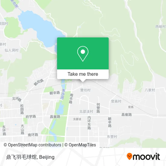 鼎飞羽毛球馆 map