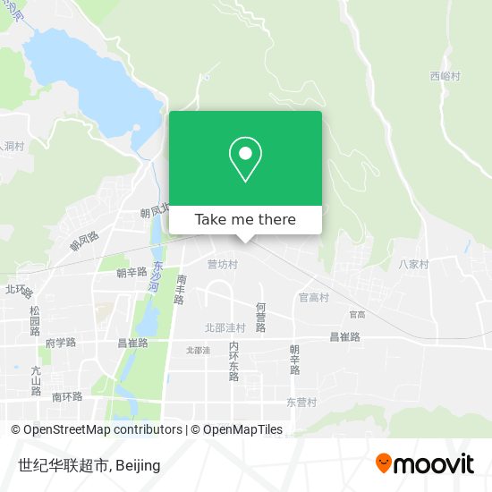 世纪华联超市 map