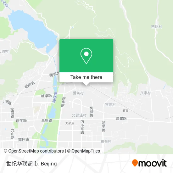 世纪华联超市 map