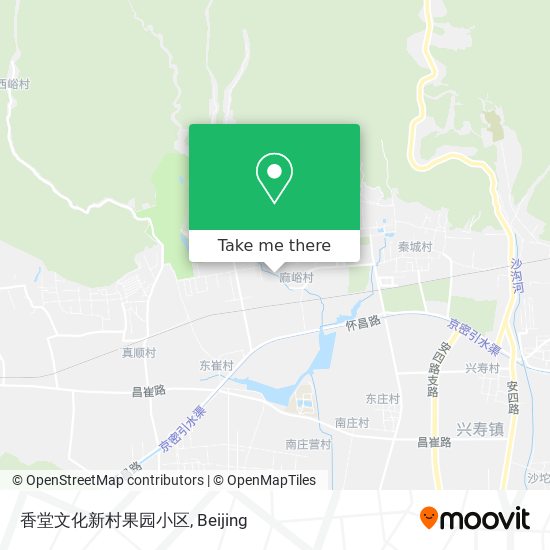 香堂文化新村果园小区 map