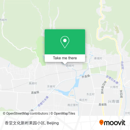 香堂文化新村果园小区 map