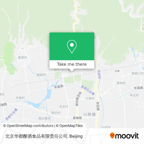 北京华都酿酒食品有限责任公司 map