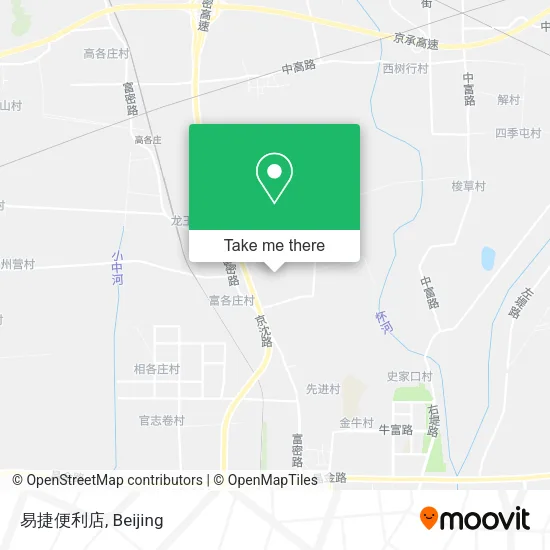 易捷便利店 map