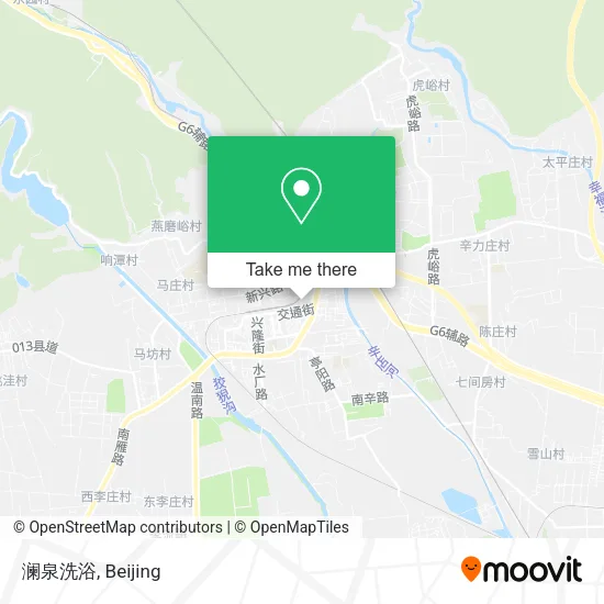 澜泉洗浴 map