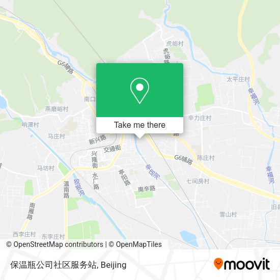 保温瓶公司社区服务站 map