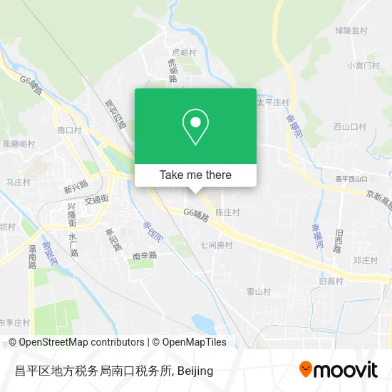 昌平区地方税务局南口税务所 map