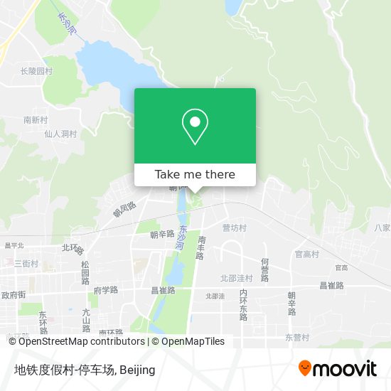 地铁度假村-停车场 map