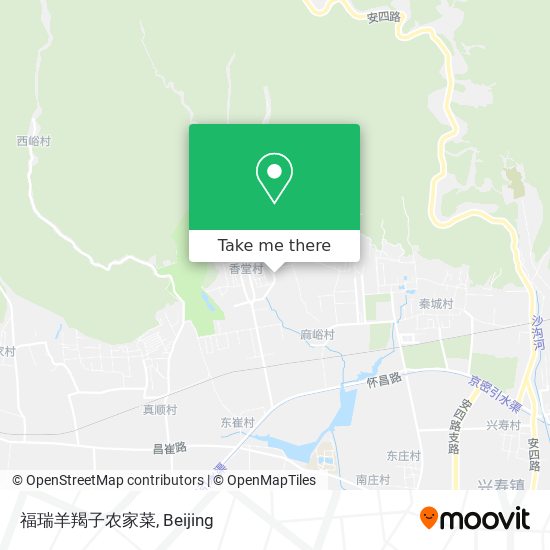 福瑞羊羯子农家菜 map