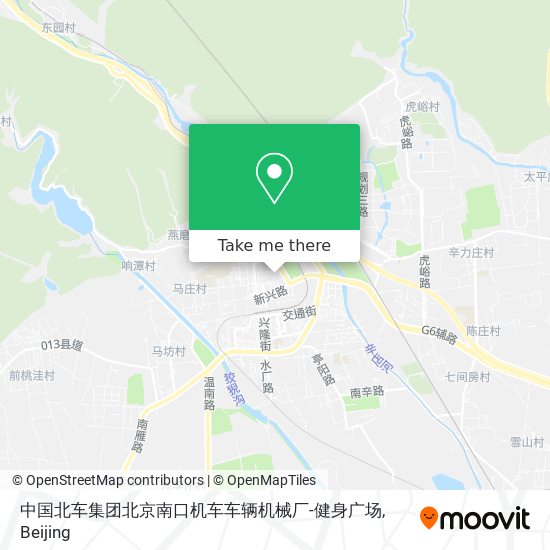 中国北车集团北京南口机车车辆机械厂-健身广场 map